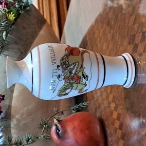 Limoges, France  Porcelain Vase  Signed 6" Tall